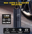 Wireless Portable Digital Tire Pump 12V