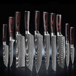 6 Piece Set 8 Piece Set 10 Piece Set Knife Chef's Knife Chef's Knife Kitchen Knife Cooking