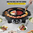 2 - in - 1 Electric Hot Pot Grill - Gleaming House