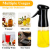 210ml Eco - Friendly Oil Spray Bottle - Versatile Cooking & Baking Mist Sprayer - Gleaming House