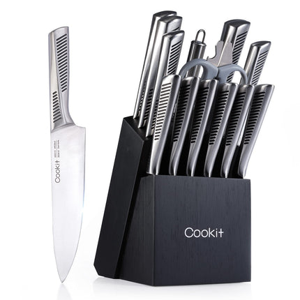 15-Piece Professional Kitchen Knife Set