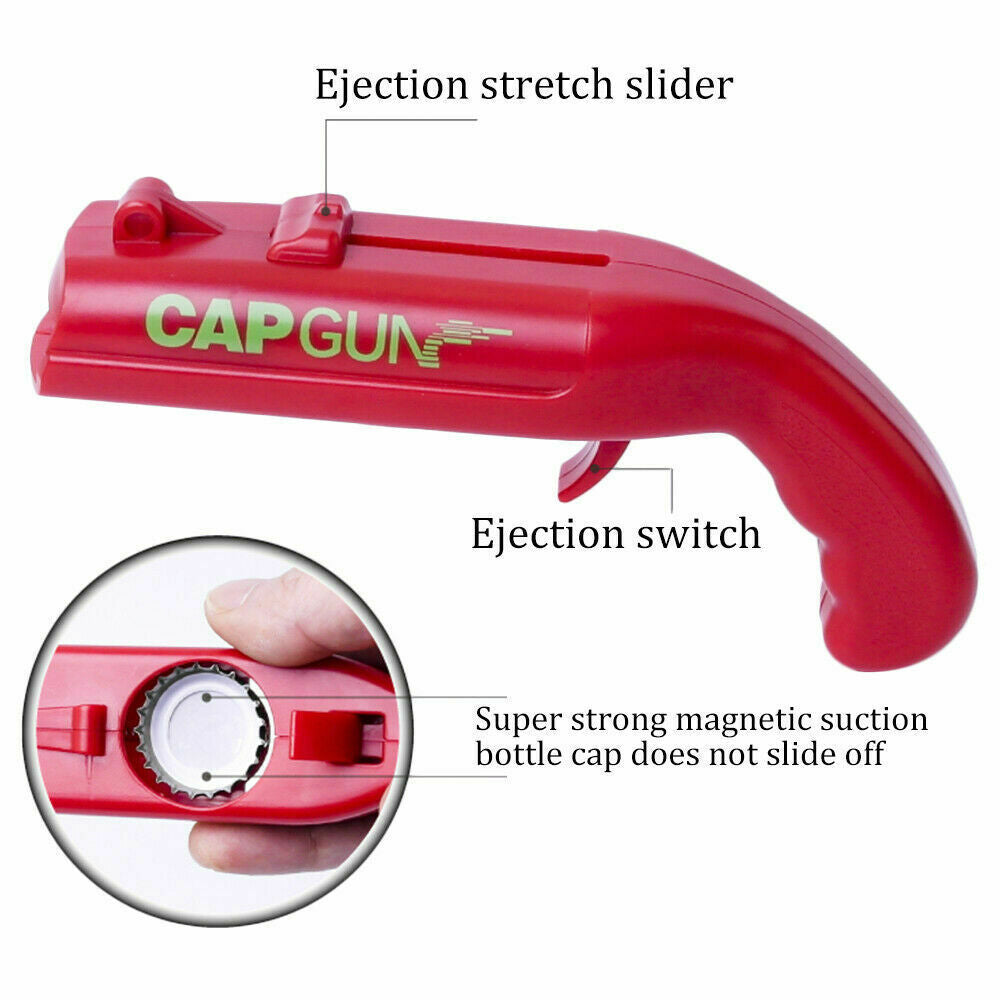 Cap Gun Bottle Opener