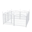 Dog Playpen Indoor 24 Inch 8 Panel Metal Dog Playpen