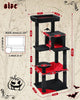 Gothic Style Spooky Cat Tree with Plush Fabric