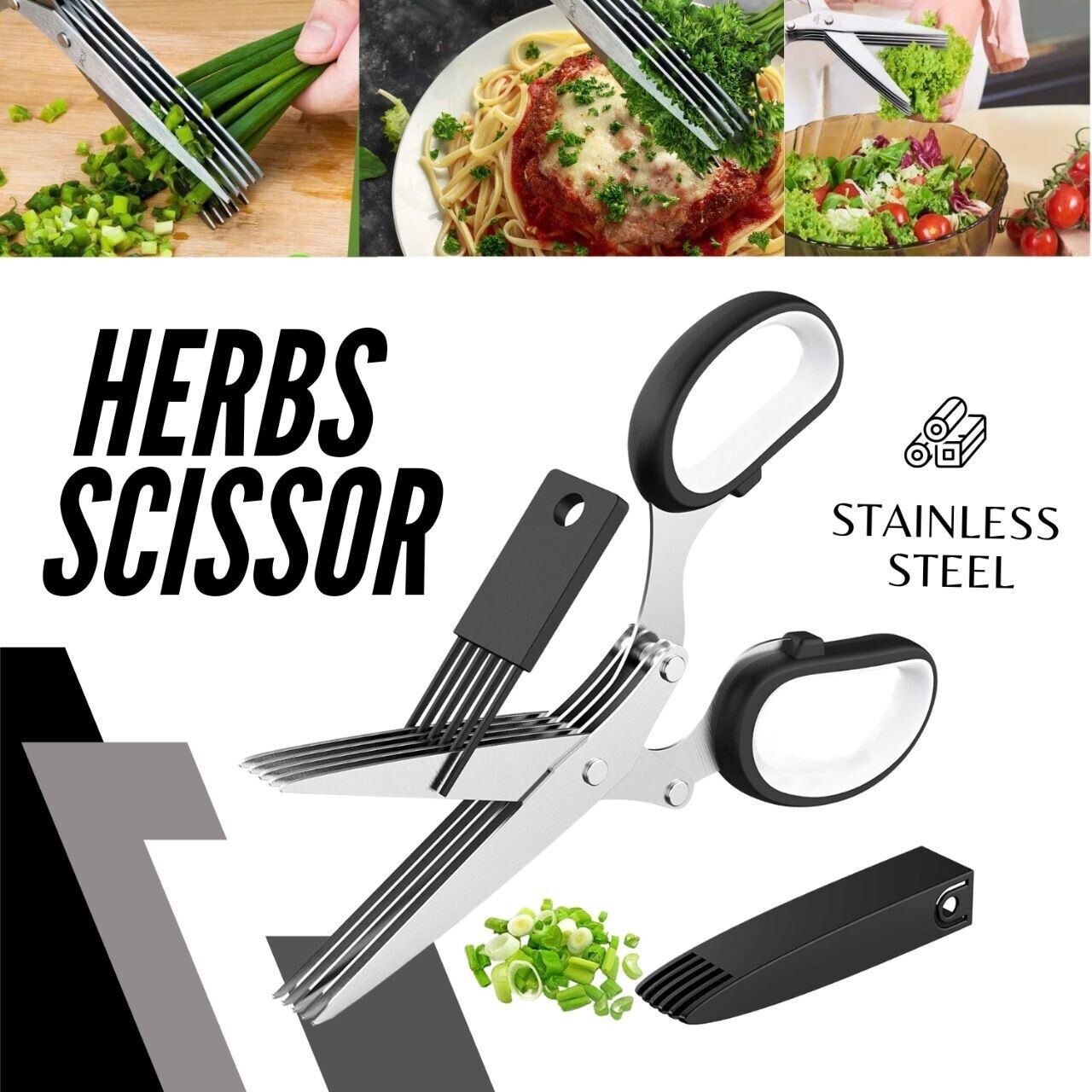 Herb Cutter Scissors