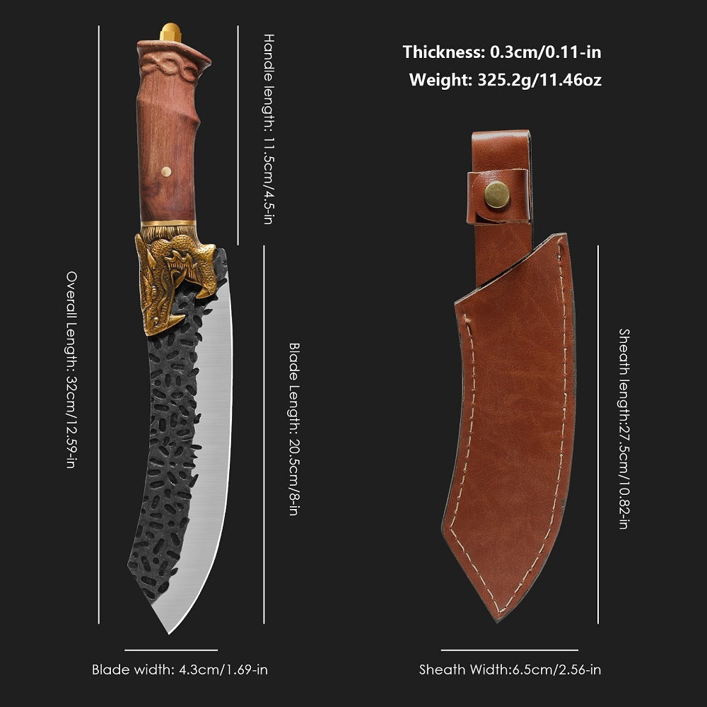 Hand-Forged Fillet Knife by Qulajoy