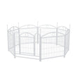 Dog Playpen Indoor 24 Inch 8 Panel Metal Dog Playpen