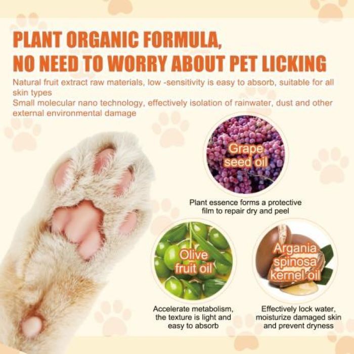 Natural Paw Balm for Cats and Dogs