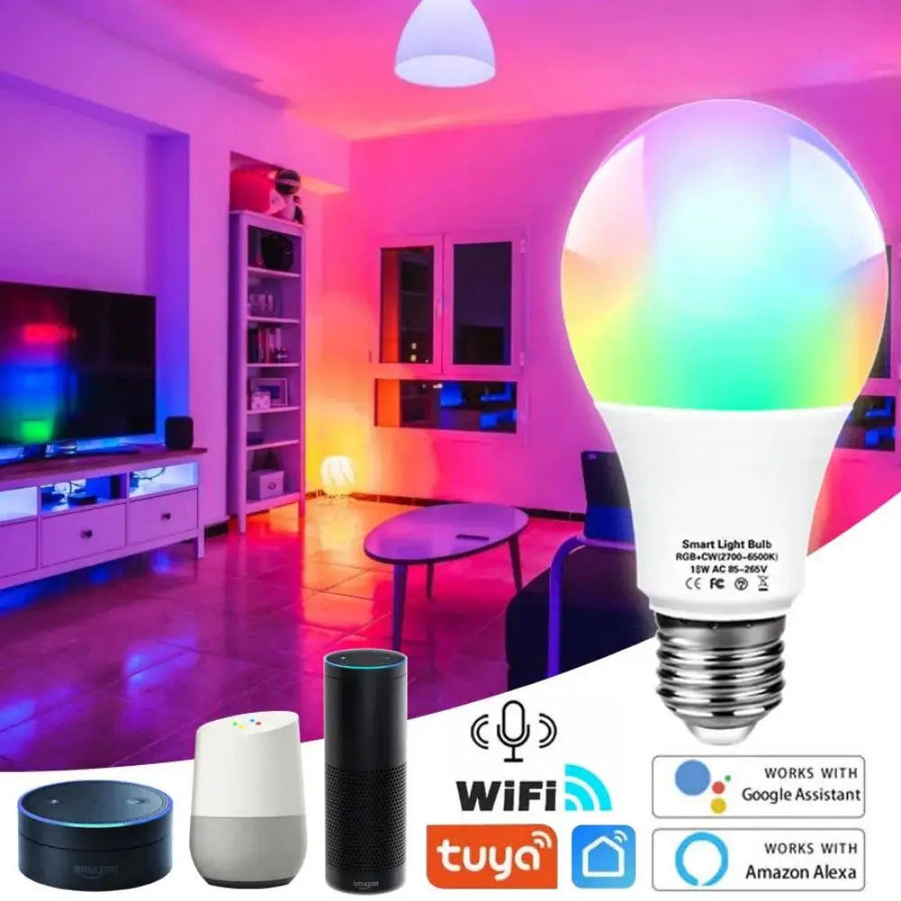 WiFi Smart LED Light Bulb E27