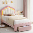 Soft Velvet LED Bed Frame: Creating Dreamy and Functional Spaces for Girls