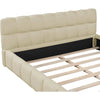 Minimalist Modern Upholstered Platform Bed