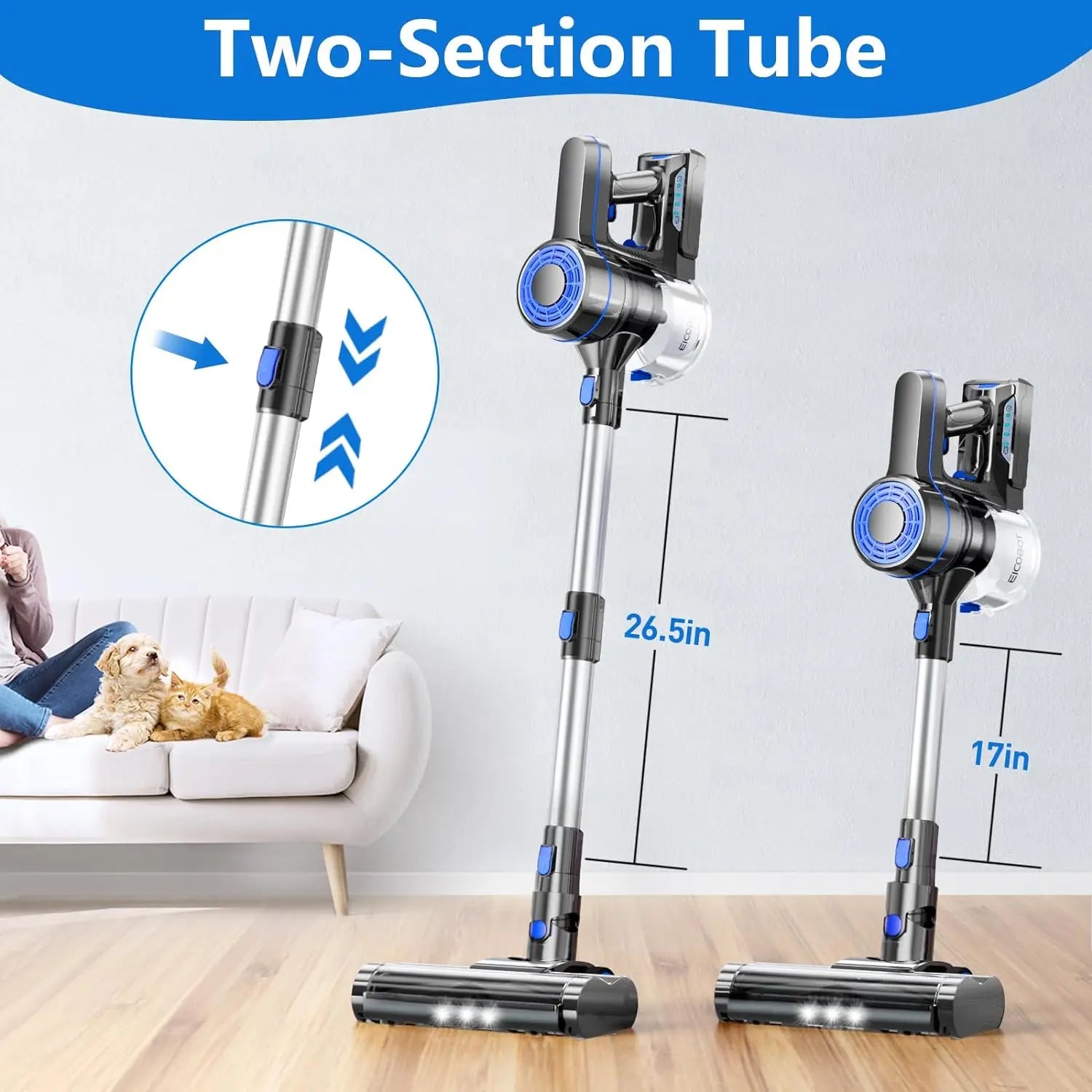 EICOBOT A13 Cordless Vacuum Cleaner