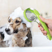 Dog Bath Brush with Shampoo Dispenser