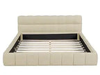 Minimalist Modern Upholstered Platform Bed