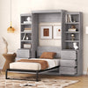 Murphy Bed with Storage and Folding Design