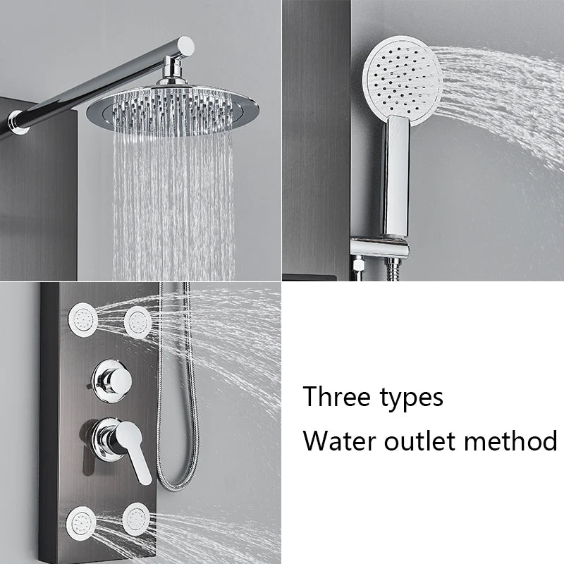 Contemporary LED Shower Faucet System