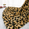 Luxury Leopard Plush Sherpa Blanket