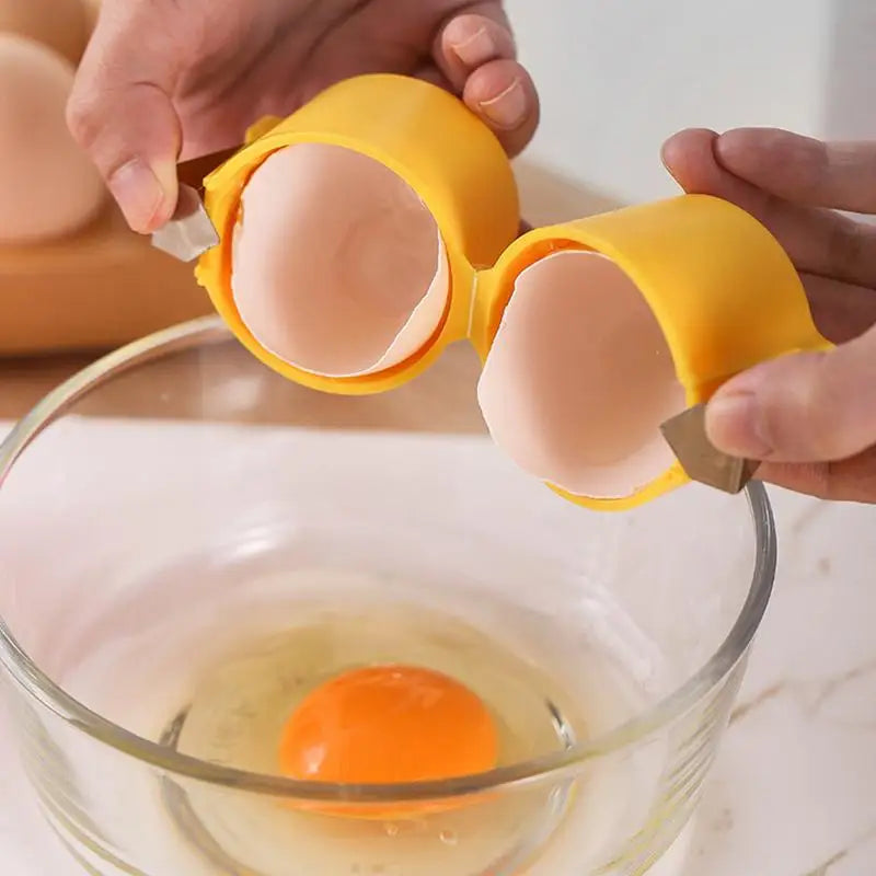 Portable egg opener tool Egg Shell Opener Hand Eggshell Separator Kitchen Baking Tools Eggshell Cracker Tool For Cooking Baking