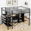 Modern Full-Size Loft Bed