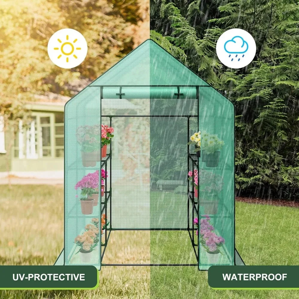 Mini Walk-In Greenhouse