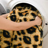 Luxury Leopard Plush Sherpa Blanket