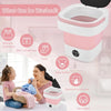 Portable Washing Machine, 12L, Deep Cleans Underwear, Baby Clothes, Small Clothes, Pet Clothes, for Travel Camping Apartment