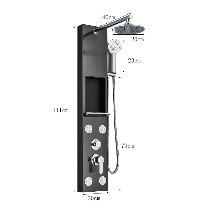 Contemporary LED Shower Faucet System