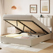 Modern Upholstered Bed Frame with Storage