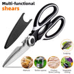 Multifunctional Stainless Steel Kitchen Scissors