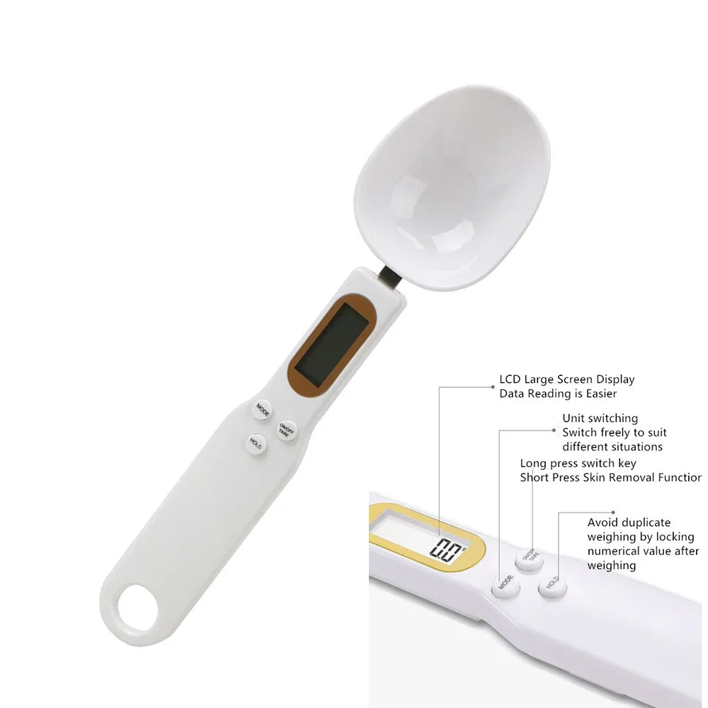 Digital Spoon Scale with LCD Display