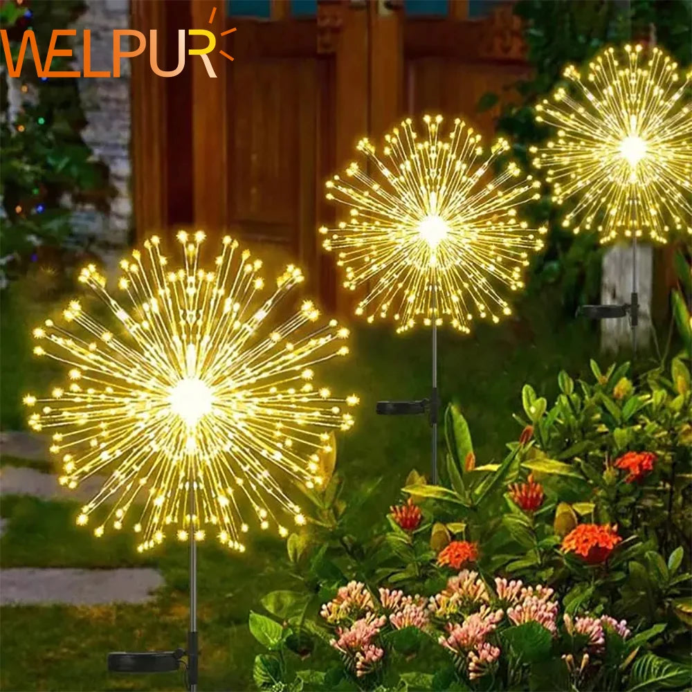 Solar Firework Fairy Light