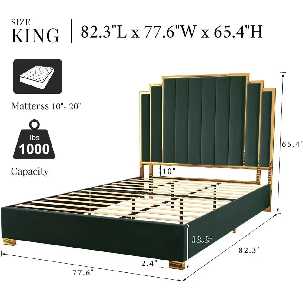 Glam and Elegant Bed Frame