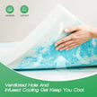 Gel-Infused Memory Foam Mattress Topper