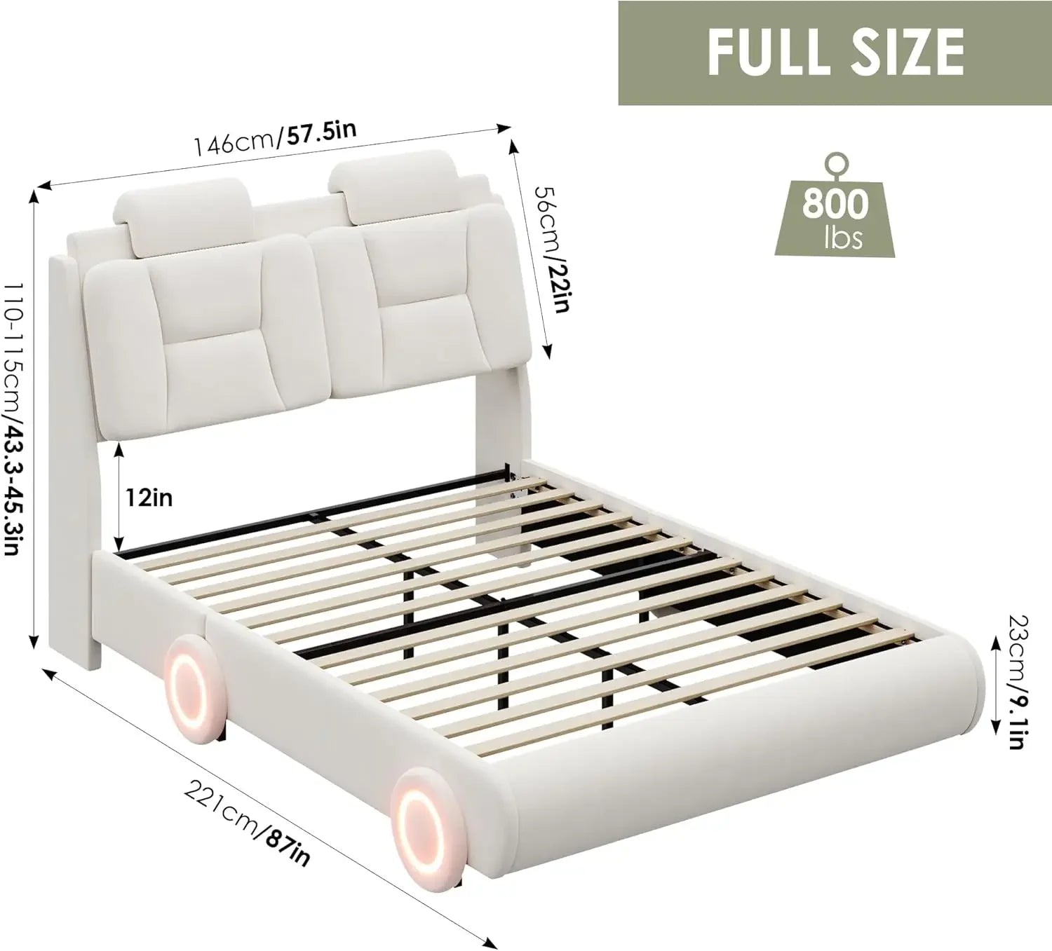 Modern Car-shaped Bed Frame