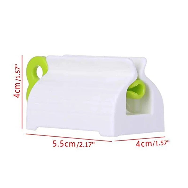 New Home Toothpaste Dispenser Squeezer Bathroom Accessories Toothpaste Holder Organizer Hair Dye Cosmetic Creative Squeezer No W