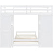 Classic Style Bunk Bed with Storage