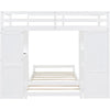 Classic Style Bunk Bed with Storage