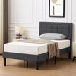 Twin Upholstered Bed Frame