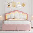 Soft Velvet LED Bed Frame: Creating Dreamy and Functional Spaces for Girls