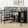 Modern Full-Size Loft Bed