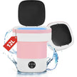 Portable Washing Machine, 12L, Deep Cleans Underwear, Baby Clothes, Small Clothes, Pet Clothes, for Travel Camping Apartment