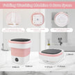 Portable Washing Machine, 12L, Deep Cleans Underwear, Baby Clothes, Small Clothes, Pet Clothes, for Travel Camping Apartment