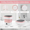 Portable Washing Machine, 12L, Deep Cleans Underwear, Baby Clothes, Small Clothes, Pet Clothes, for Travel Camping Apartment