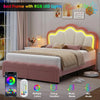 Soft Velvet LED Bed Frame: Creating Dreamy and Functional Spaces for Girls