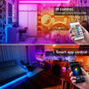 5050 RGB Light Strip Sterowanie aplikacją Bluetooth