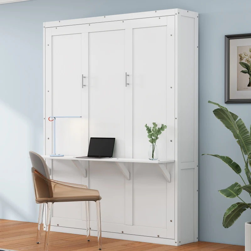 Murphy Bed with Storage and Folding Design