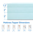 High-Density Memory Foam Mattress Topper