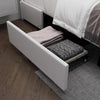 Modern Bed Frame with Smart LED Adjustable Headboard