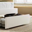 Modern Upholstered Twin Bed Frame