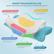 Cervical Memory Foam Pillow for Neck and Shoulder Pain Relief